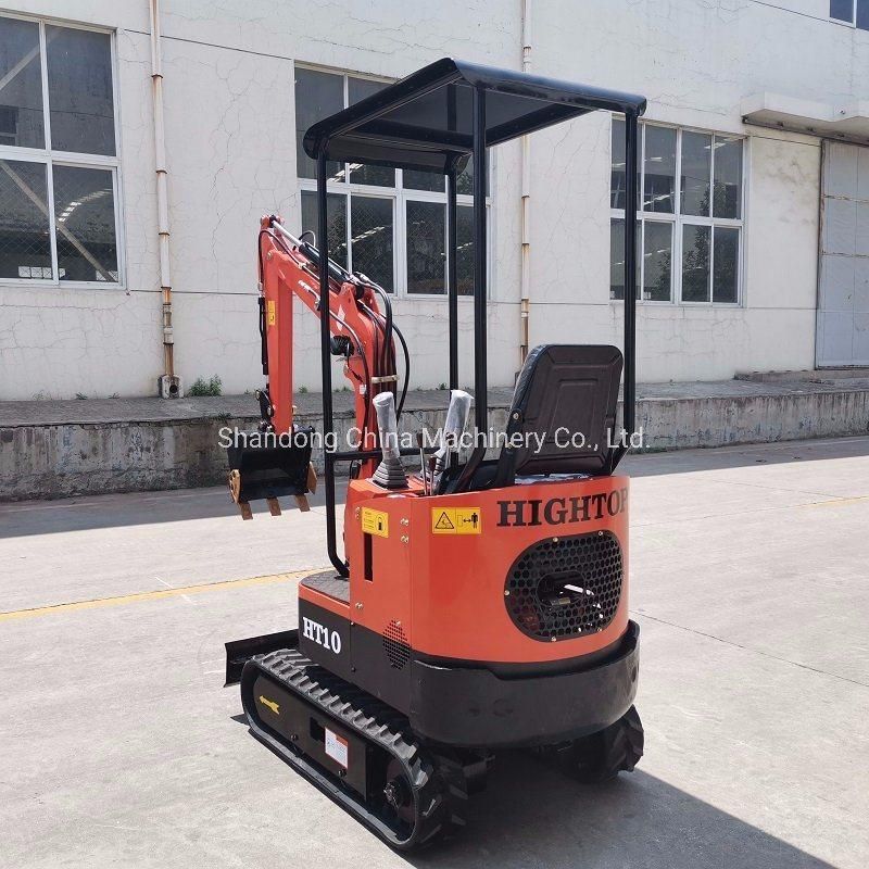 Hydraulic Type 1 Ton Mini Digger Excavator for Sale