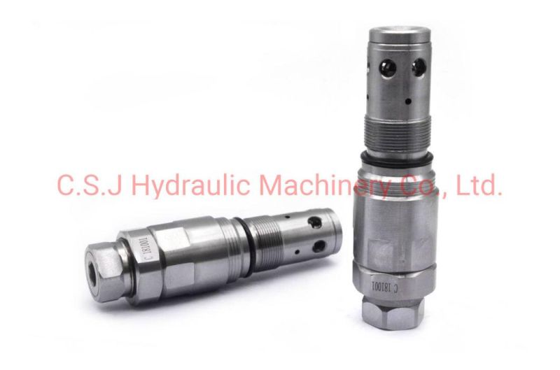 Excavator Parts M5X130/180 Kawasaki Rotary Motor Relief Valve