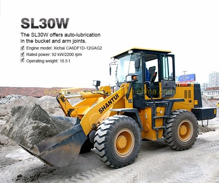 Shantui Small 3 Ton Articulated Wheel Loader SL30W