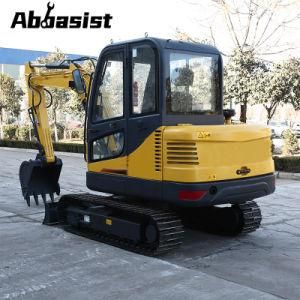 Abbasist AL45E digger with cabin excavator 4500kg mini digger with cabin