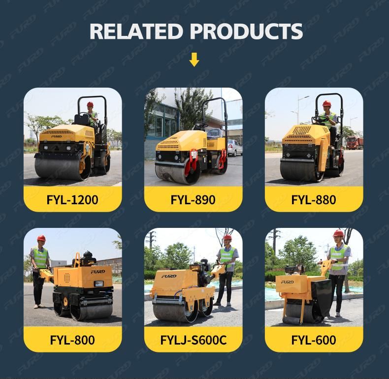 High Quality 6ton Single Drum Vibratory Compactor Road Roller for Sale