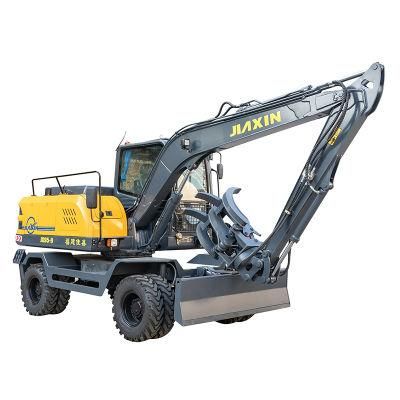 9 Tons Hot Sell Good Price Construction Equipment Wheel Excavator