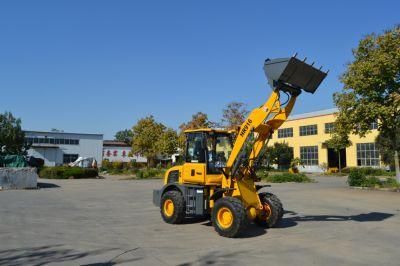 3800kg Hydraulic Huaya Mini Front End Telescopic Boom Loader Wheel