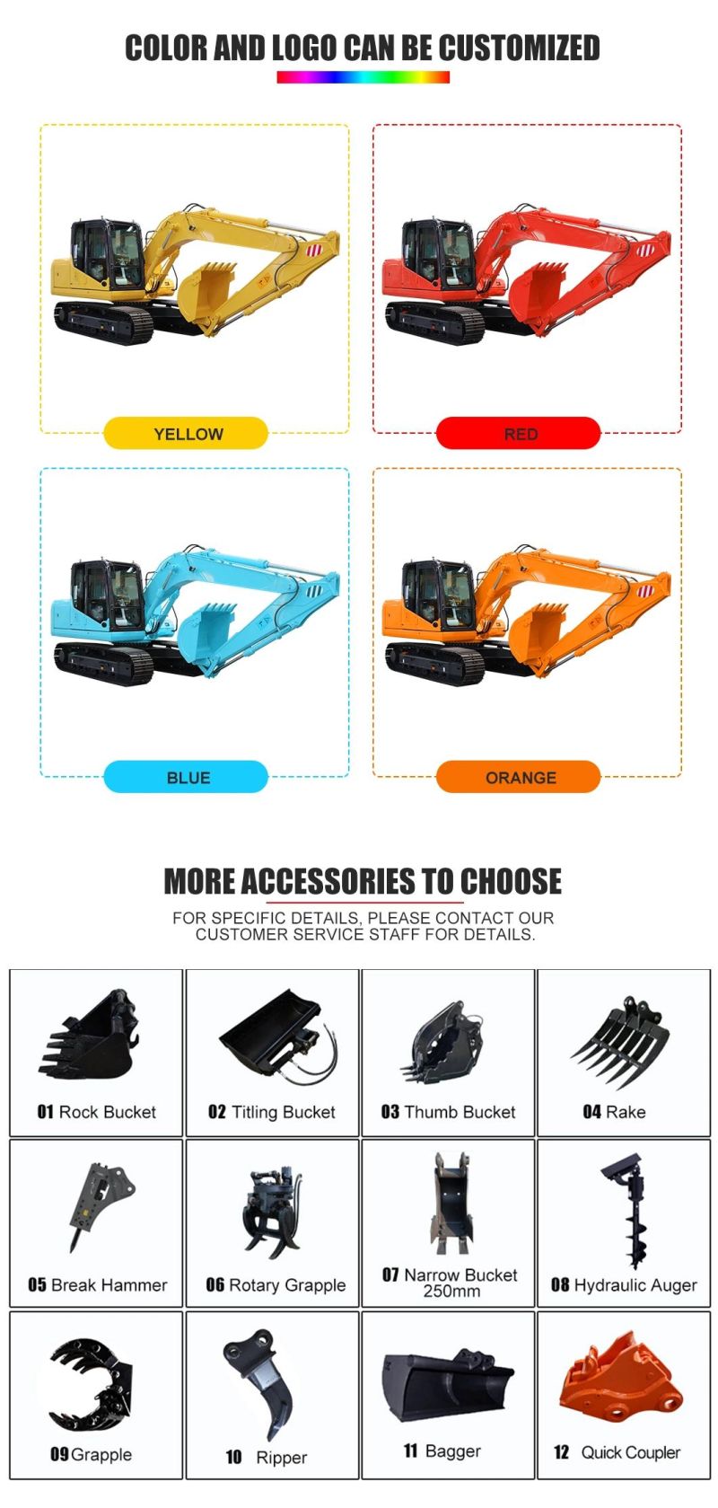 Hot Sale 15 Ton Micro Digger Large Construction Machinery Crawler Excavator Price