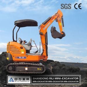2.5t Bagger Hydraulic Excavators Mini Digger with EPA CE
