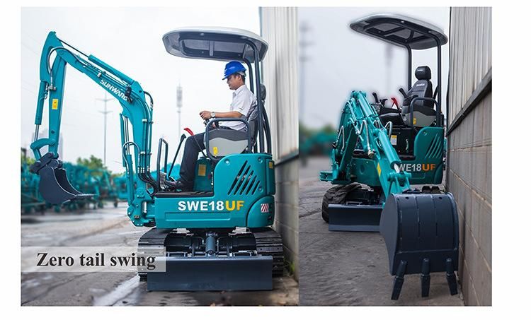 Sunward Swe08b Mini Small Excavator Shandong with Factory Price