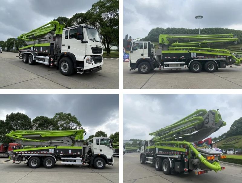Zoomlion Official Manufacturer Truck Mounted Concrete Pump 40X-5rz with Three-Alex