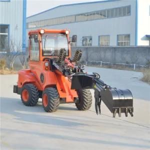 Chinese Small Wheel Loader Dy840 Euro V Ce Mini Front End Bucket Shovel Loader