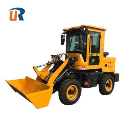 Factory Hot Sale Price List of Farm Machine 1t Rated UR910 Mini Wheel Loader Small Loader