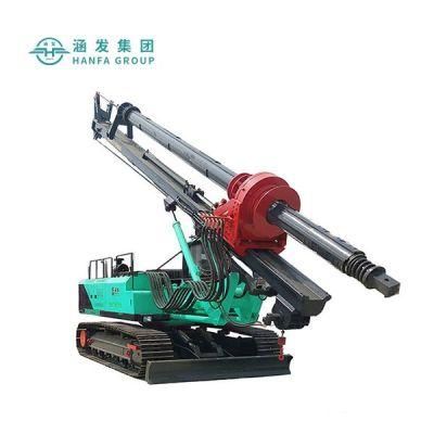 Hf30+ Hydraulic Mobile Piling Machine Borehole DTH Rotary Drill/Drilling Rig