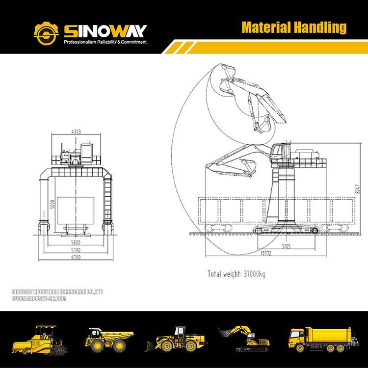 Crawler Material Handling Equipment for Ports Terminals and Mills