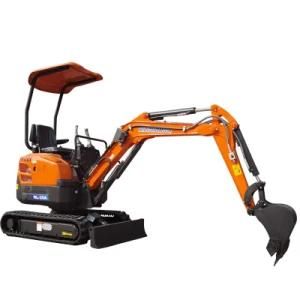 Household Garden Light High Efficiency Track Rollers Crawler Mini Tracked Excavator