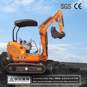 Free Shipping New Diesel Engine 2.5 Tons Mini Excavator Price for Sale