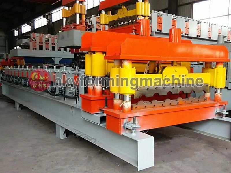 Good Quality PLC Control Glazed Tile Forming Machine