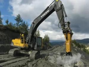 Construction Machine Silenced Type Hydraulic Breaker