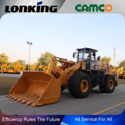 China Supplier 6000kg Loading Electric Wheel Loader Machine for Sale