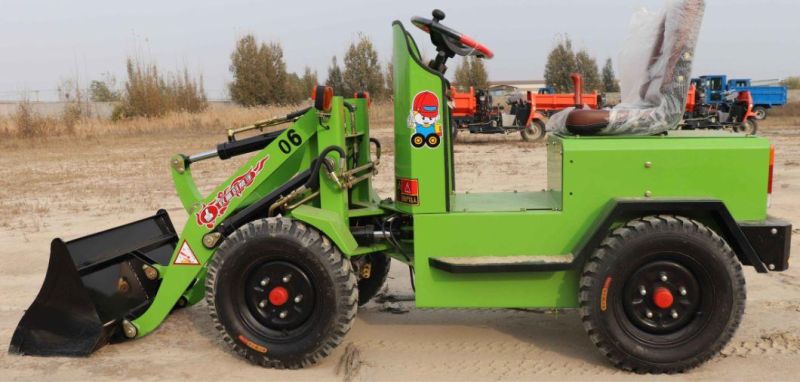 Diesel/Electric Mini Wheel Loader for Underground Construction Works