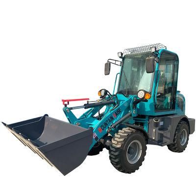 Manufacturer Zl908 1 Ton Wheel Mini Loader for Farm