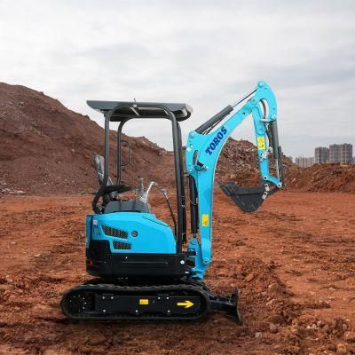 Hot Sale 1.8ton Cheap Mini Excavator Which Can Easily Through Narrow Doorways