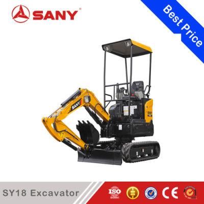 SANY SY18 1.8Ton Brand New Excavator Mini Excavator