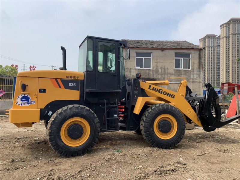 Used China 3t Liugong Clg836 Wheel Loader Logging Loaders