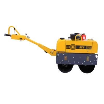 Hydraulic Double Drum Walk Behind Vibratory Asphalt Road Roller