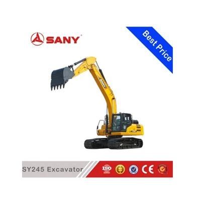 SANY SY245H 25Ton China High Reliability Digging Medium Crawler Excavator Machine