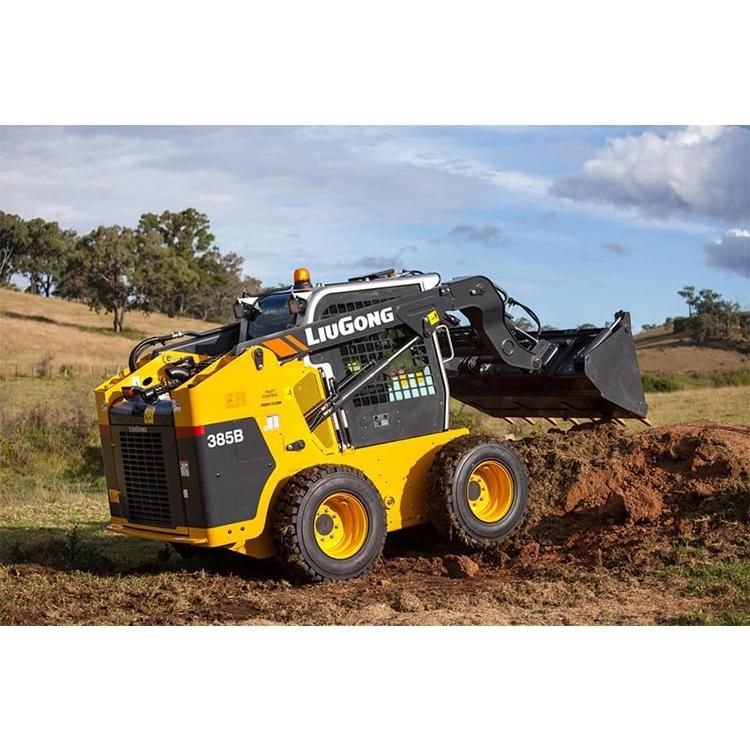 Liugong Brand Small Skid Steer Loader Clg385b with EPA