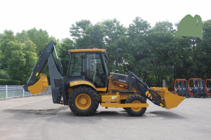 Mini 2.5 Ton Backhoe Loader Excavator Loader Xc870K with 1 Cbm Bucket Price