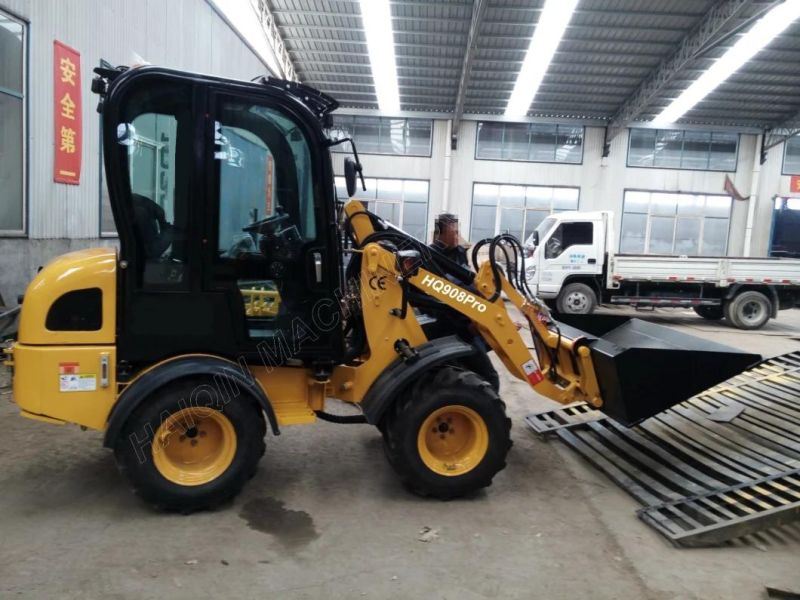 Haiqin Brand New Designed Mini Loader (HQ908PRO) with Japan Yanmar Engine