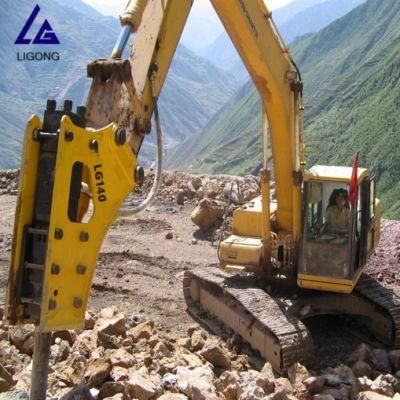 Demolition 140 mm 155 mm Chisel Hydraulic Breaker Hydraulic Hammer in Southeast Asian Market