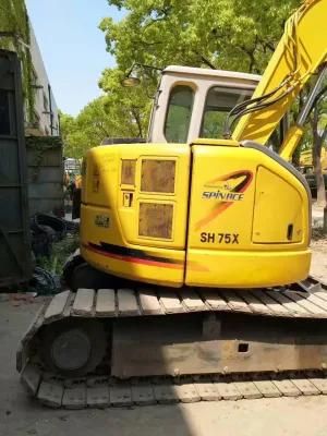 Used Hydraulic Excavator Sumitomo Sh75X Excavator Low Price High Quality