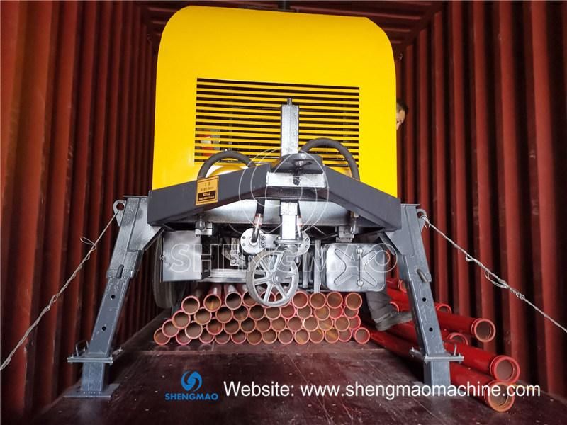 Diesel Engine Powered Wet Concrete Mixing Pumps Machine and The Tractor Towable Concrete Transfer Pump Iron Machinery with Mixer