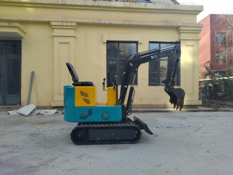 CE Certification Mini Farm Machinery 0.8ton 1.2ton Mini Electric Excavator