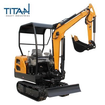 GM Excavator New TITANHI Nude in Container pelle mini digger