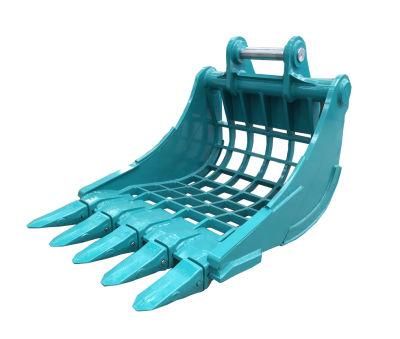 Excavator Customized Dustpan Skeleton Bucket Sieve Buckets