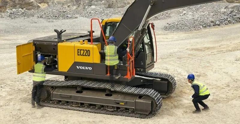 Volvo Ec220 22ton 1.2m3 Bucket Crawler Excavator