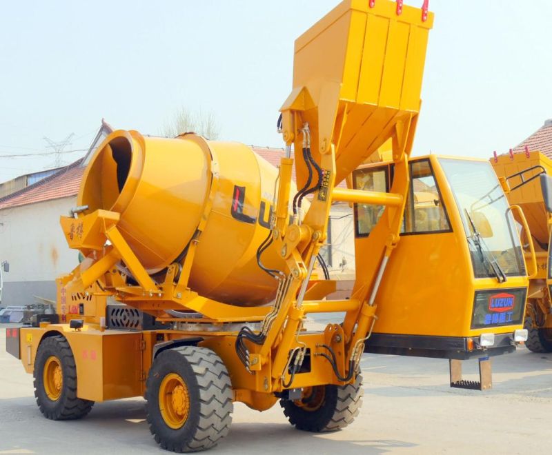 Jbc1.6r Self Loading Concrete Mixer