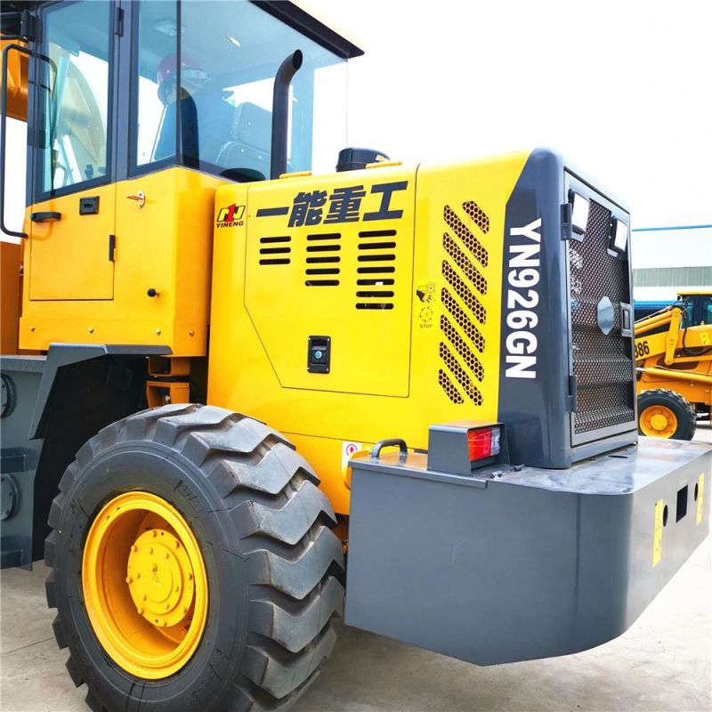 2 Ton Small Loader Cheapest Articulated Mini Wheel Loader for Sale