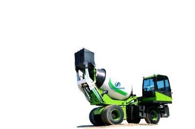 3.5m3 Concrete Mixer Truck Self Loading Concrete Mixer with Factory Price