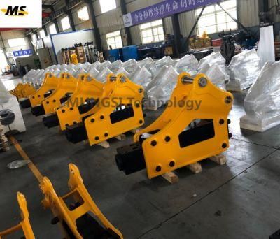 Side Type Breaker Hydraulic Hammer Sb50 for 10-15 Ton Excavator