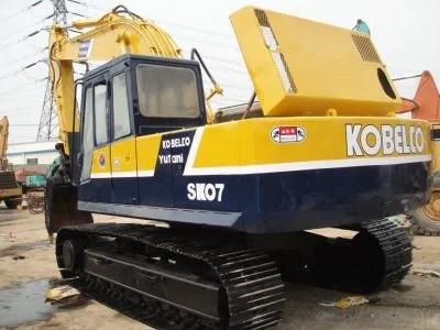 Used Good Working Condition Original Japan Kobelco Sk07 Mini Excavator