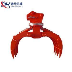 Mechanical Grapple and Hydraulic Grab for Wood and Stone