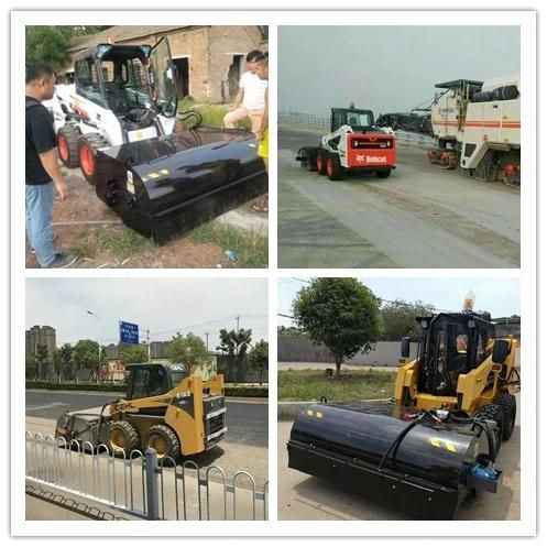 Skid Steer Hopper Sweeper Broom Price