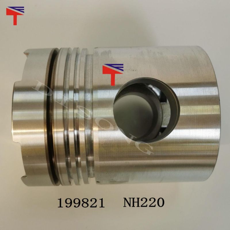 High Quality Diesel Engine Mechanical Parts Piston 199821 for Engine Parts D60p-6 Nh220 Generator Set