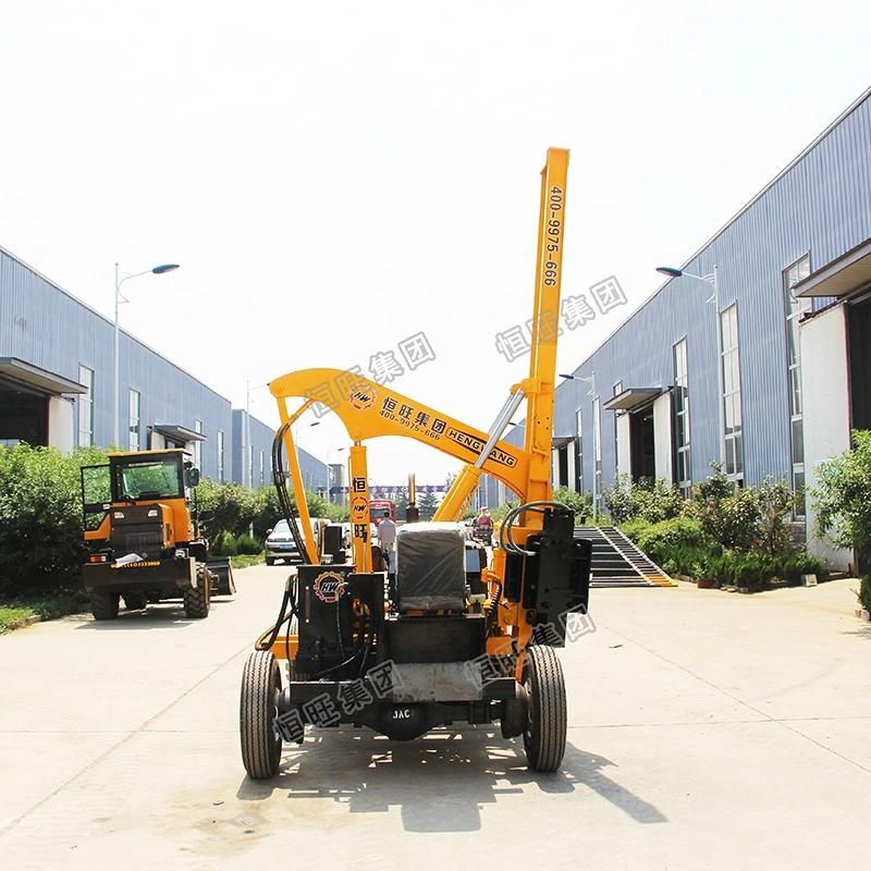 Solar Power Photovoltaic Hydraulic Pneumatic Pile Driver