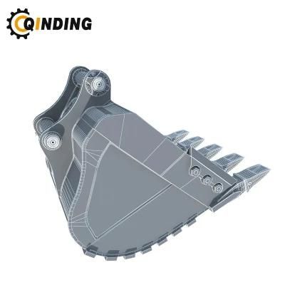 Hydraulic Excavator Bucket with High Quality Bucket Tooth