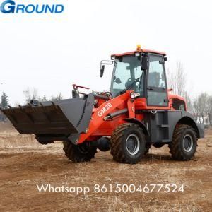 2ton 1.1m3 bucket wheel loader loader top loader for farm use