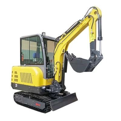 The High Operating Efficiency New Product 2.5 Ton Excavator Small Excavators for Sale