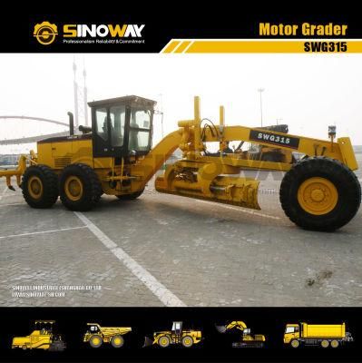 China 315HP Mining Motor Grader for Road Construction and Quarry